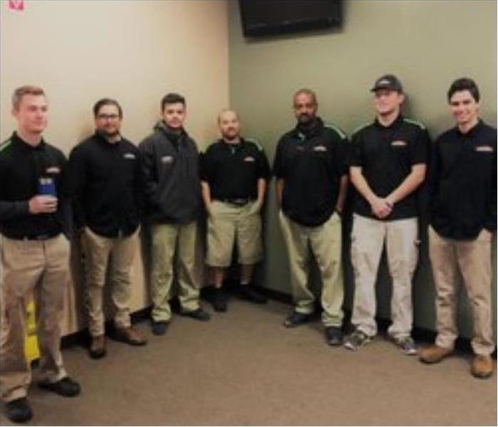 A group of male SERVPRO Technicians 